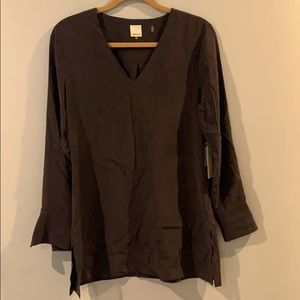 Ecru Tunic V-neck